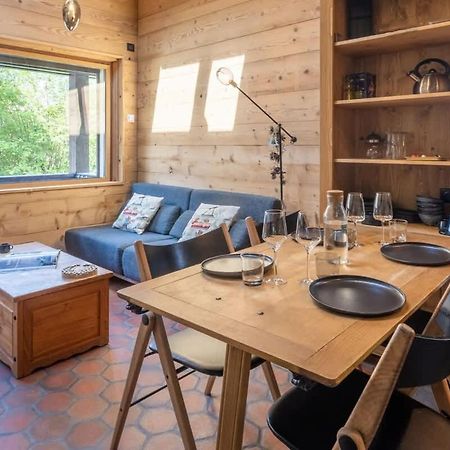 Chalet Racar Pour 4 Personnes, Centre Ville Et Vue Sur La Montagne Chamonix Exteriör bild