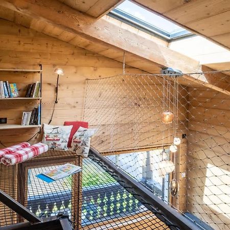 Chalet Racar Pour 4 Personnes, Centre Ville Et Vue Sur La Montagne Chamonix Exteriör bild